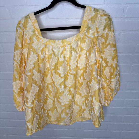 Anthropologie Yvonne Textured Buttondown sz S - Picture 6 of 9